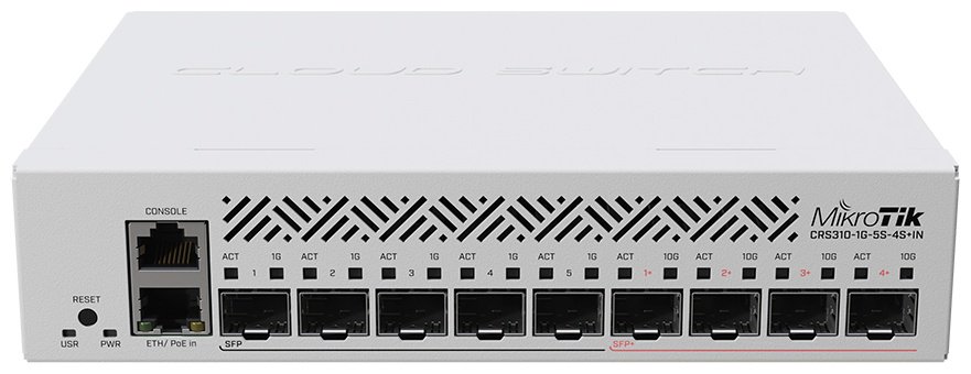 Коммутатор MikroTik CRS310-1G-5S-4S+OUT - ForteMarket Коммутатор MikroTik CRS310-1G-5S-4S+OUT купить,140874