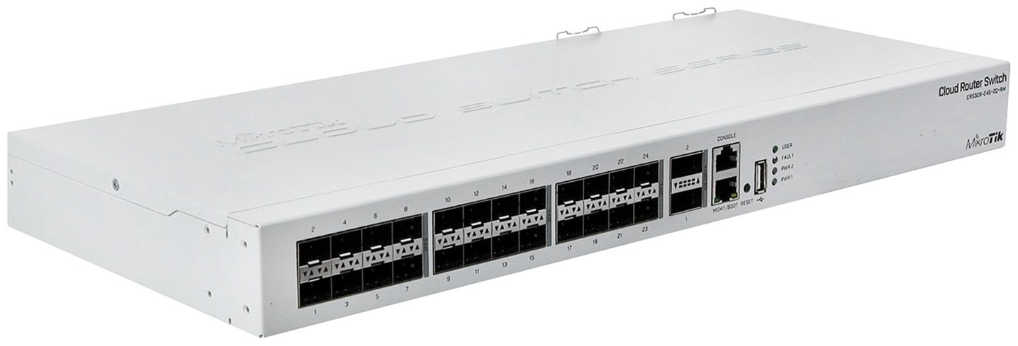 Коммутатор MikroTik CRS326-24S+2Q+RM купить,369336