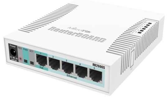 Коммутатор MikroTik CSS106-5G-1S купить,27024