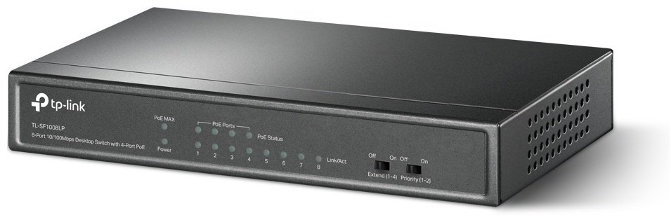 TP-Link TL-SF1008LP черный купить,21400