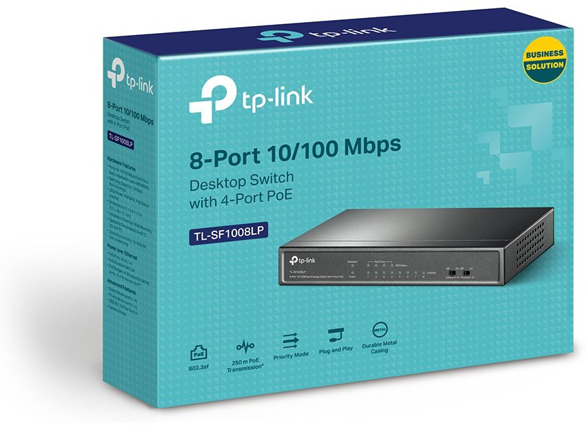 TP-Link TL-SF1008LP черный купить,21400