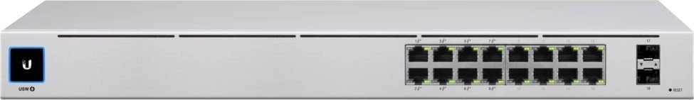 Коммутатор Ubiquiti UniFi 16 PoE USW-16-POE-EU купить,NaN