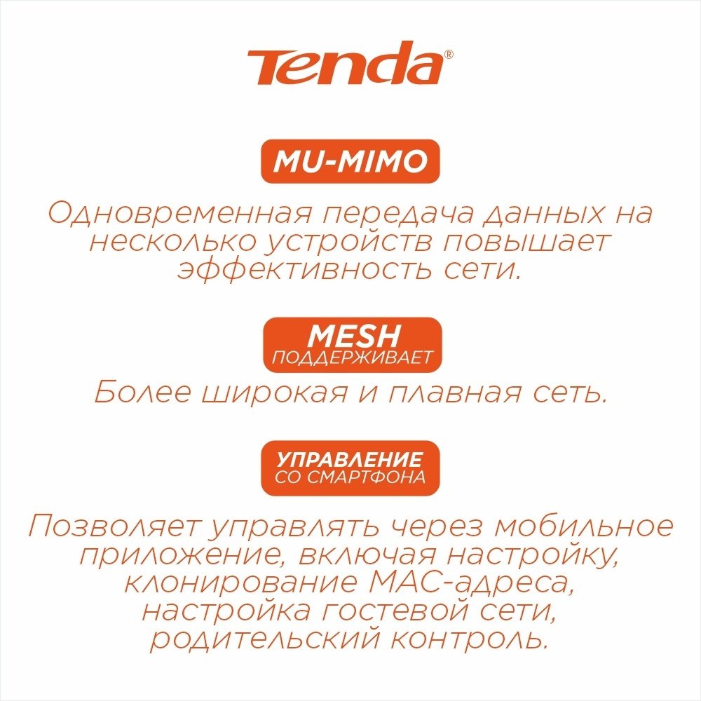 Маршрутизатор Tenda TX12 PRO