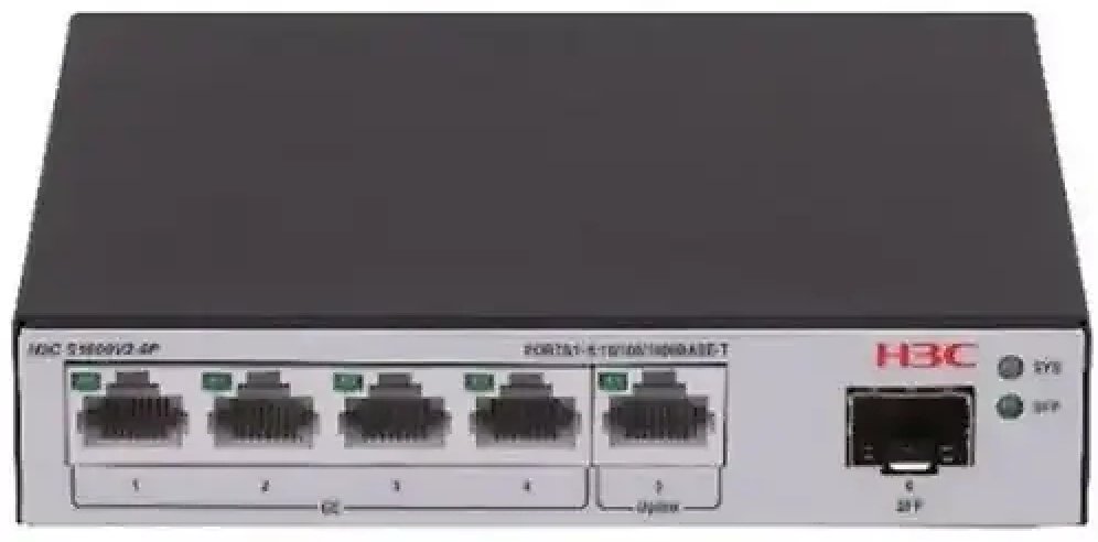 Коммутатор H3C LS-1600V2-6P-HPWR-GL
