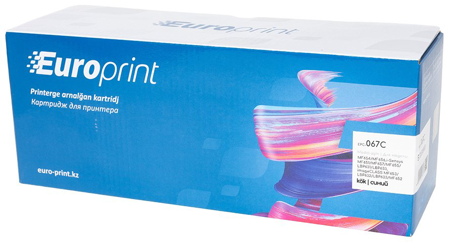 Картриджи Europrint EPC-067C голубой (cyan)