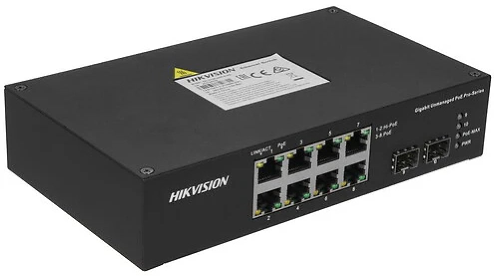 Коммутатор Hikvision DS-3T0510HP-E/HS