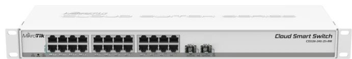 Коммутатор MikroTik CRS326-24G-2S+RM