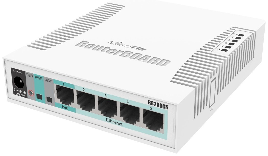 Коммутатор MikroTik RB260GS купить,NaN