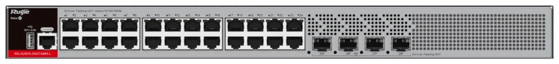 Коммутатор Ruijie RG-S2915-24GT4MS-L купить,NaN