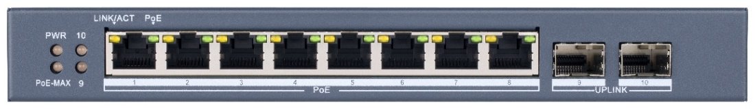 коммутатор Hikvision DS-3E1510P-SI - ForteMarket коммутатор Hikvision DS-3E1510P-SI купить,84092