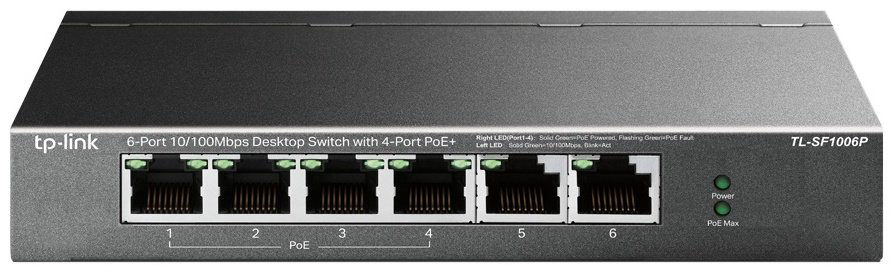 TP-Link TL-SF1006P черный - ForteMarket TP-Link TL-SF1006P черный купить,25606