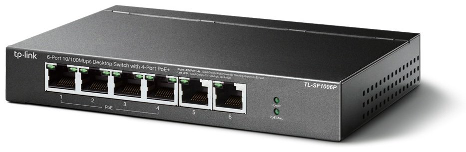 TP-Link TL-SF1006P черный - ForteMarket TP-Link TL-SF1006P черный купить,25606