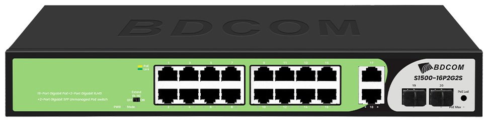 Коммутатор BDCOM S1500-16P2G2S - ForteMarket Коммутатор BDCOM S1500-16P2G2S купить,77694