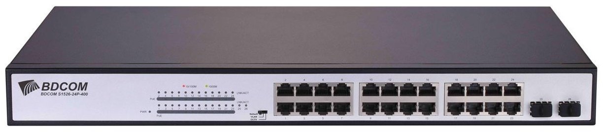 Коммутатор BDCOM S1526-24P купить,NaN