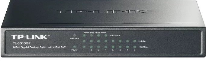TP-LINK TL-SG1008P черный