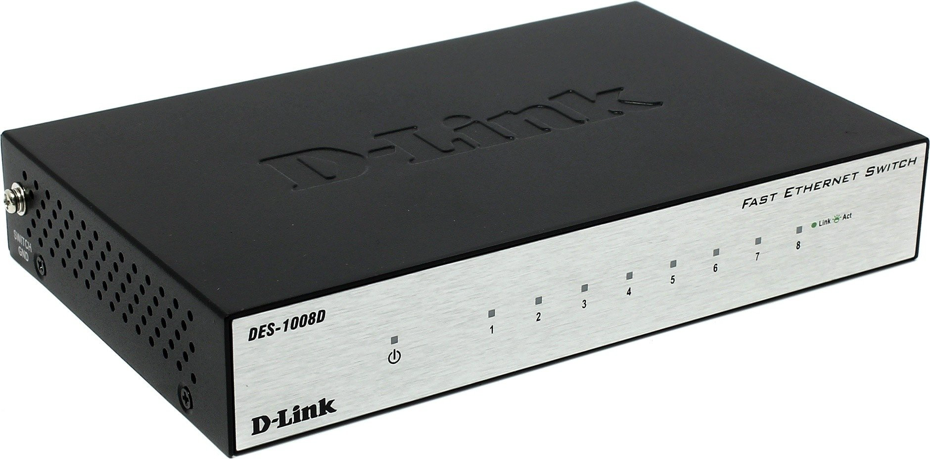 D-Link DES-1008D/L2B черный купить,NaN