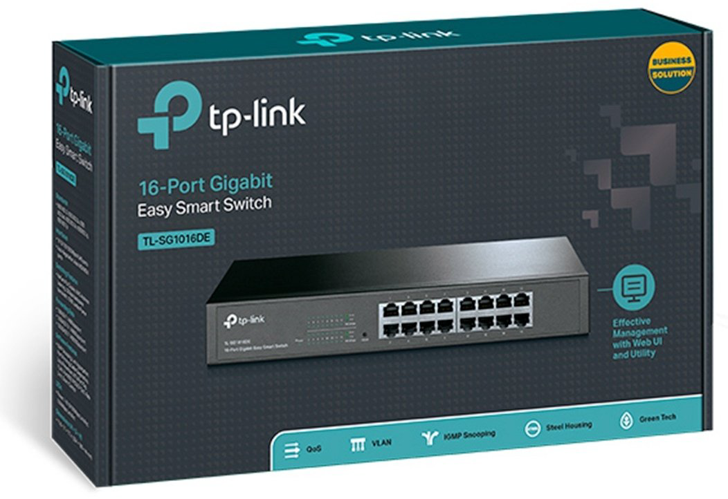 Tp-Link TL-SG1016DE черный - ForteMarket Tp-Link TL-SG1016DE черный купить,54890
