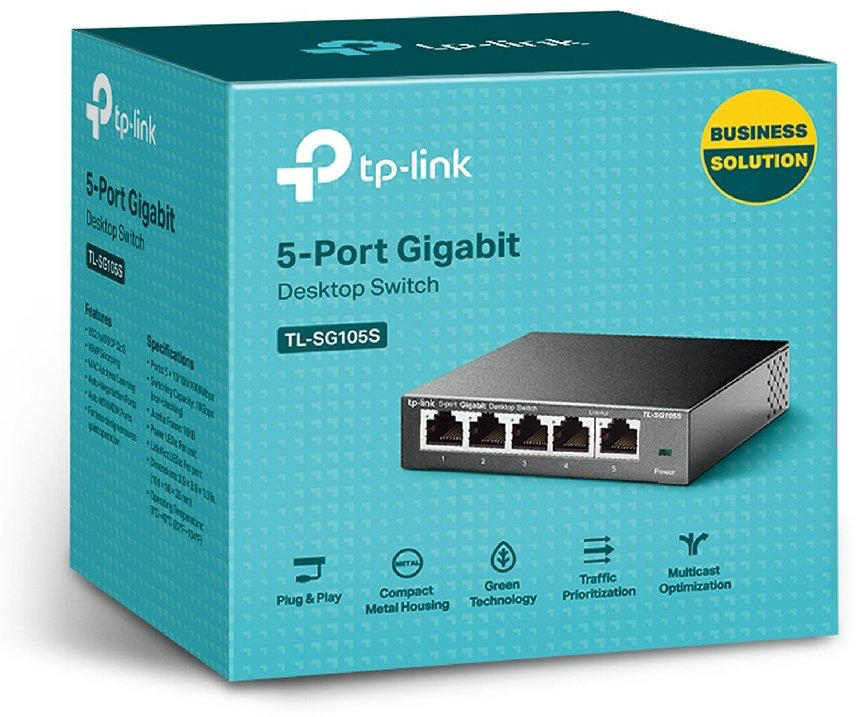 TP-LINK TL-SG105S черный - ForteMarket TP-LINK TL-SG105S черный купить,12190