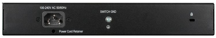 D-link DGS-1008MP/B1A черный