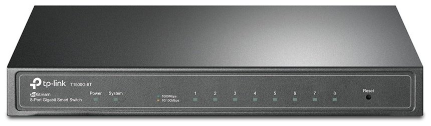 TP-LINK T1500G-8T TL-SG2008 черный