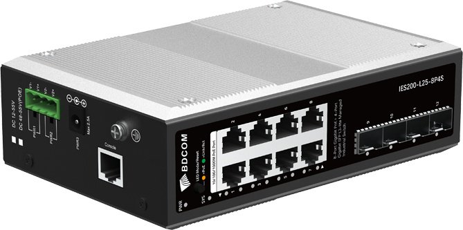 Коммутатор BDCOM IES200-L25-8P4S