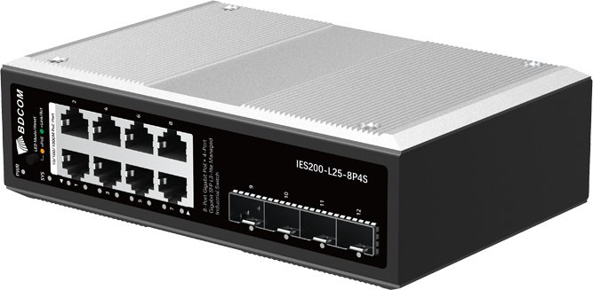 Коммутатор BDCOM IES200-L25-8P4S