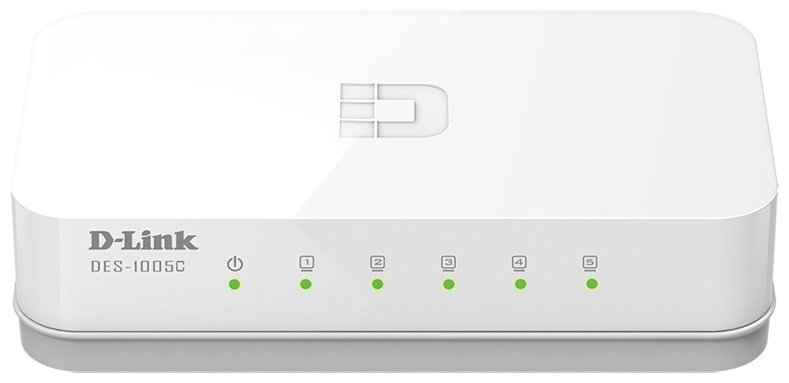 D-link DES-1005C/B1A белый