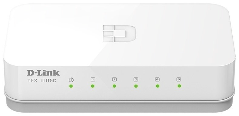 D-link DES-1005C/B1A белый