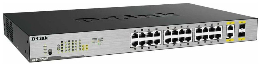 Коммутатор D-link DGS-1026MP/B2A