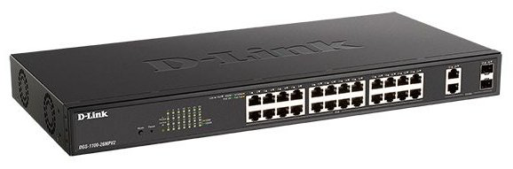 Коммутатор D-link DGS-1100-26MPV2/A3A