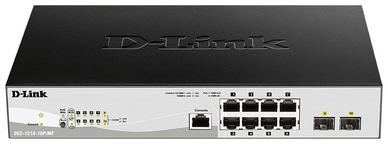 Коммутатор D-link DGS-1210-10/ME/B2A купить,NaN