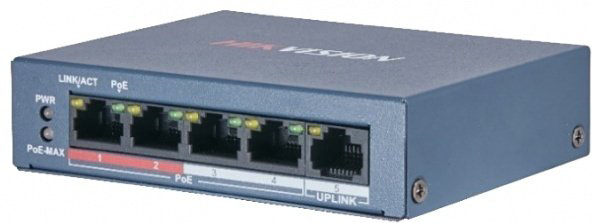 Коммутатор Hikvision DS-3E0105P-E/M(B) купить,NaN