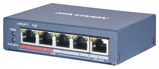 Коммутатор Hikvision DS-3E0505P-E/M купить,NaN