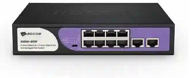 Коммутатор BDCOM S1000-8P2F