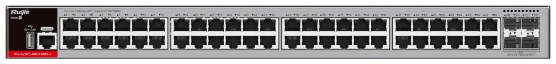 Коммутатор Ruijie RG-S2915-48GT4MS-L купить,NaN