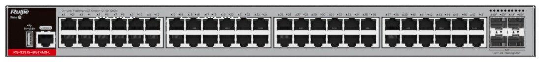Коммутатор Ruijie RG-S2915-48GT4MS-L купить,NaN