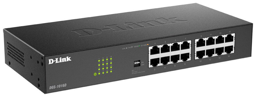 Коммутатор D-link DGS-1016D/J1A