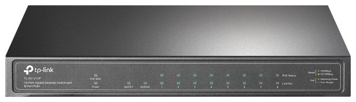 TP-LINK TL-SG1210P черный