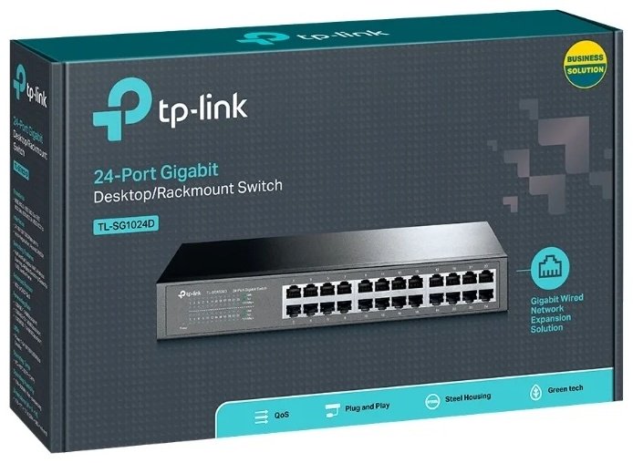 TP-LINK TL-SG1024D V6 черный