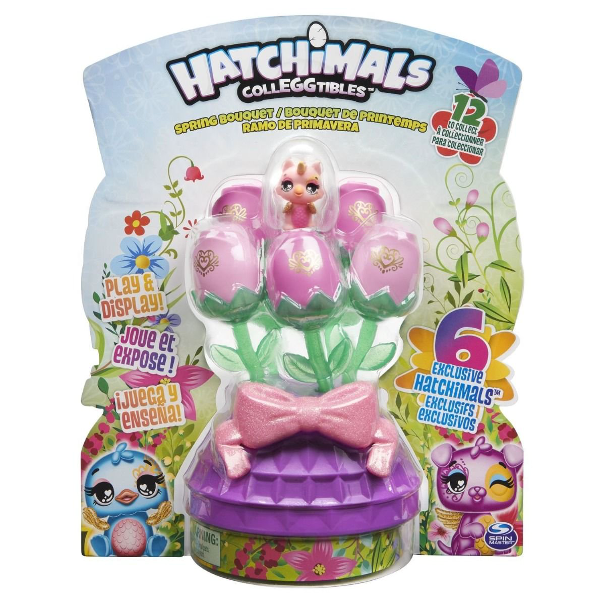 Игровой набор Spin Master Hatchimals весенний букет купить,NaN