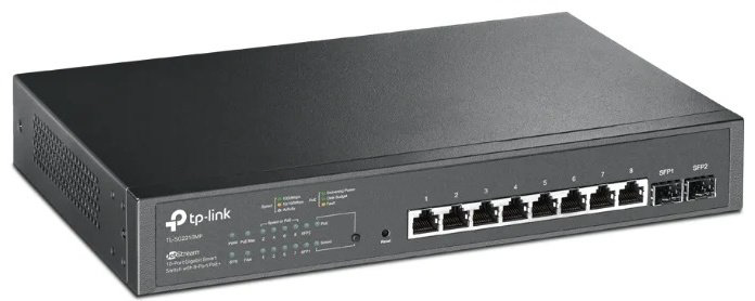 TP-LINK TL-SG2210MP черный