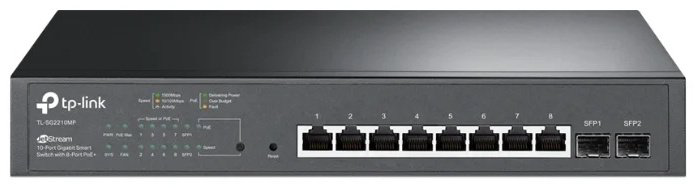 TP-LINK TL-SG2210MP черный