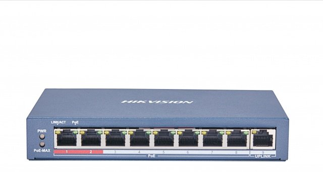 Коммутатор Hikvision DS-3E0109P-E(C)