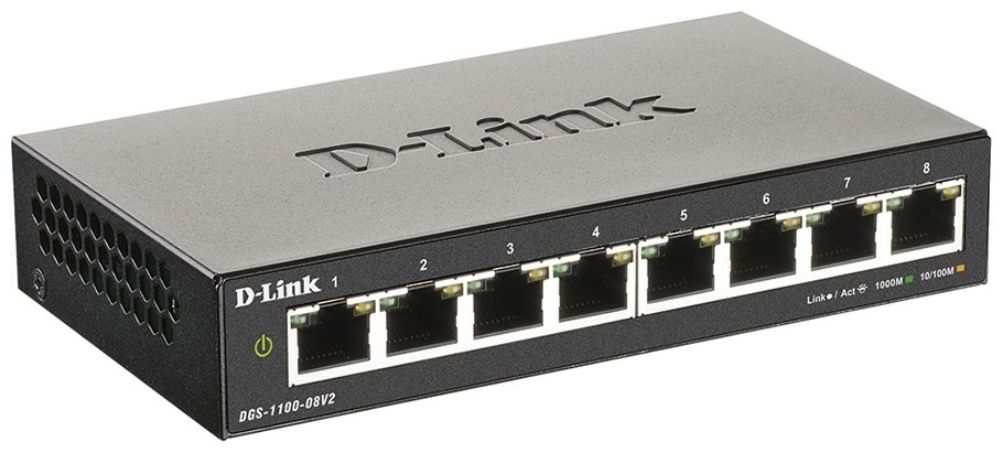 D-Link DGS-1100-08V2/A1A серый