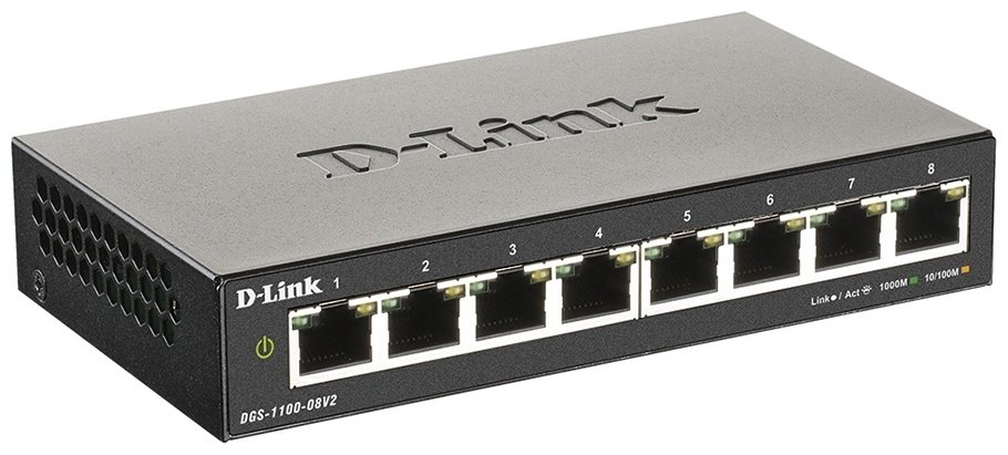 D-Link DGS-1100-08V2/A1A серый