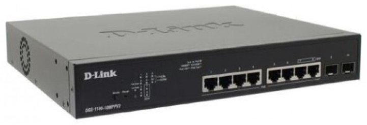 Коммутатор D-link DGS-1100-10MPPV2/A3A купить,NaN