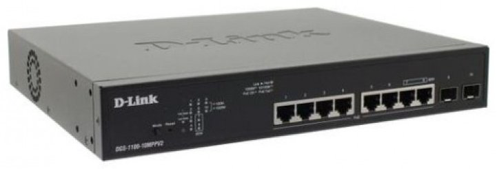 Коммутатор D-link DGS-1100-10MPPV2/A3A купить,NaN