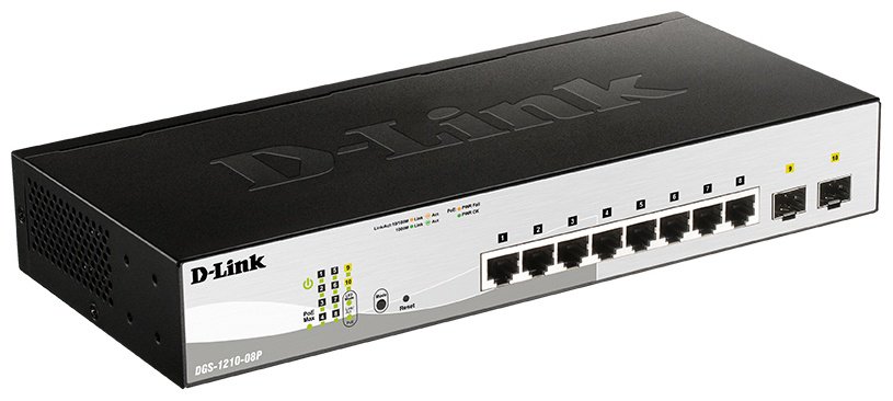 Коммутатор D-link DGS-1210-08P/G3A