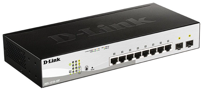 Коммутатор D-link DGS-1210-10P/FL2A