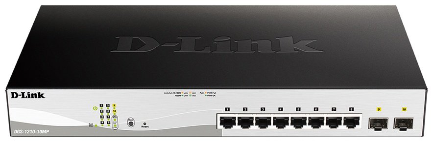 Коммутатор D-link DGS-1210-10MP/FL2A